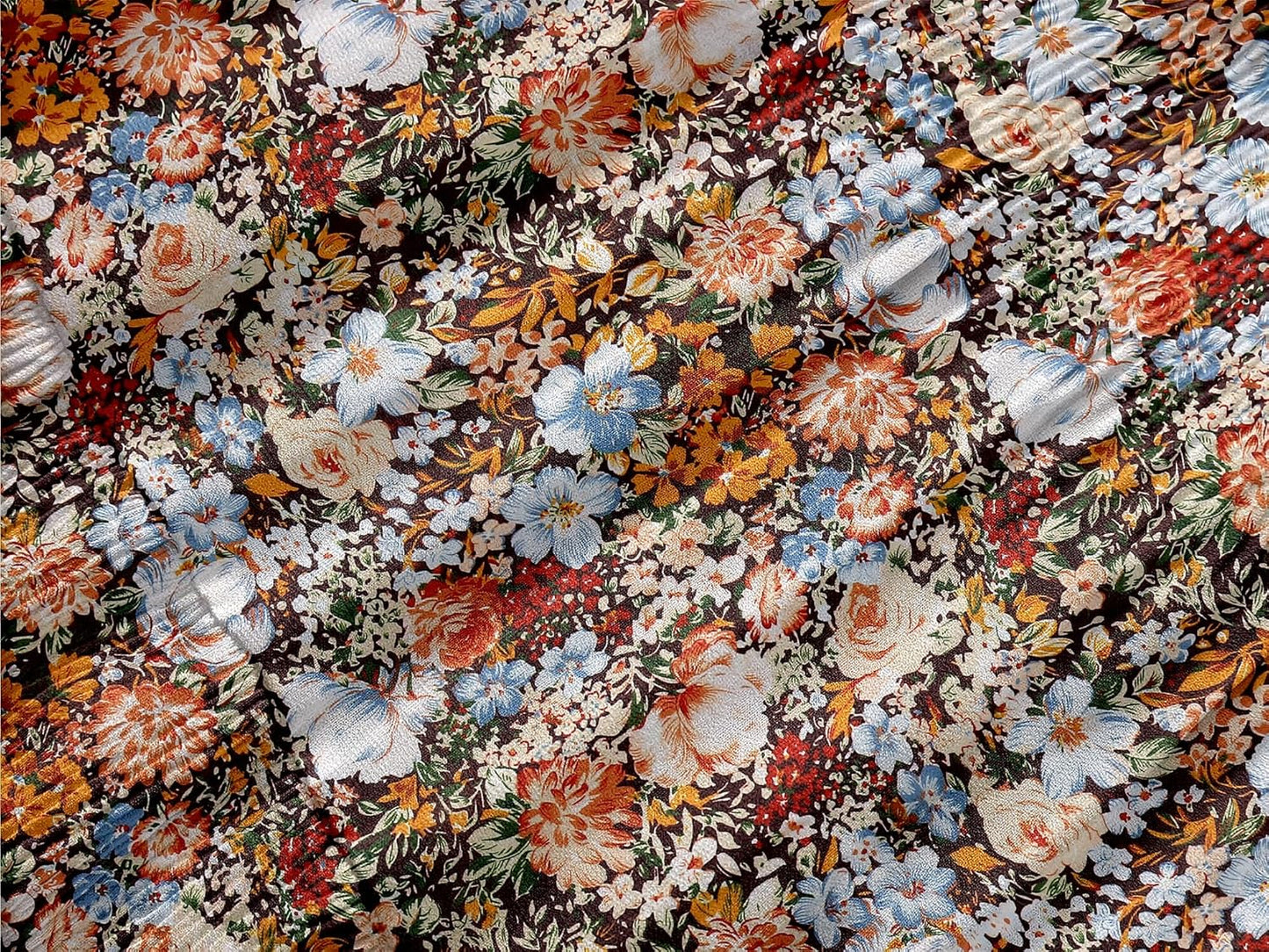 Manufacturer  NASHALYLY Women's Chiffon Elastic High Waist Pleated A-Line Flared Maxi Skirts