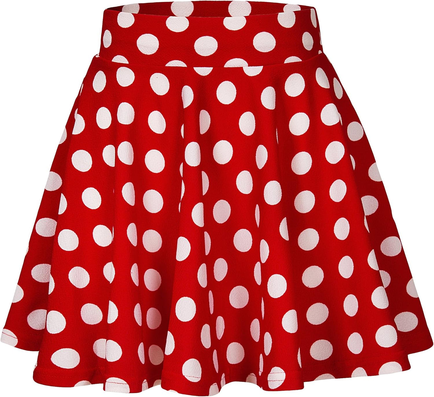 Manufacturer  Urban CoCo Women's Basic Versatile Stretchy Flared Casual Mini Skater Skirts