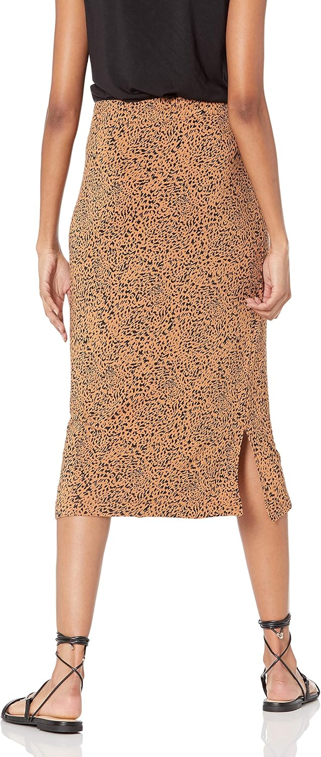 Manufacturer  Women's Pull-On Knit Midi Skirt (Available in Plus Size) dresses