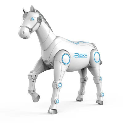 Voice Remote Control RC Smart Robot Animal Horse Intelligent Mechanical Horse With Dancing Singing RC Toys For Boy Kids Gifts