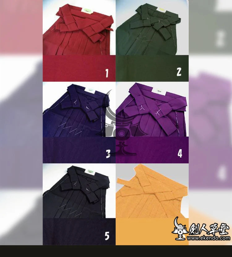 IKENDO.NET-KM004-Kimono women's clothes  short with solid and strong color - cloth hakama daily life casual wear pants