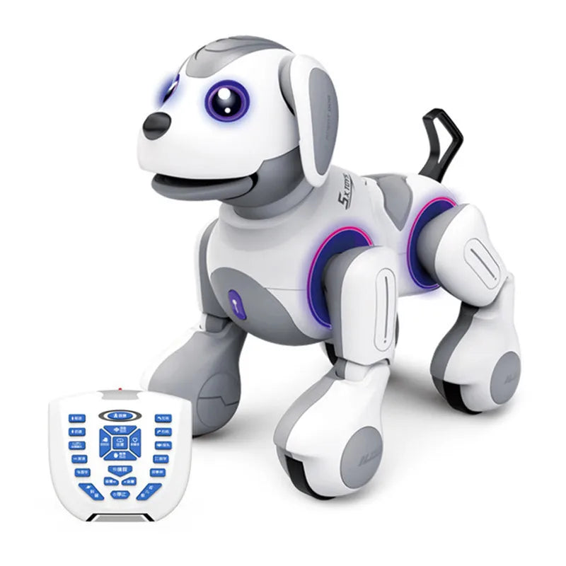 High Simulation RC Pet Dog Singing Dancing Walking Shake Head Intelligent Animal Robot Toy Touch Control Dog Kid Friend Pet Toys