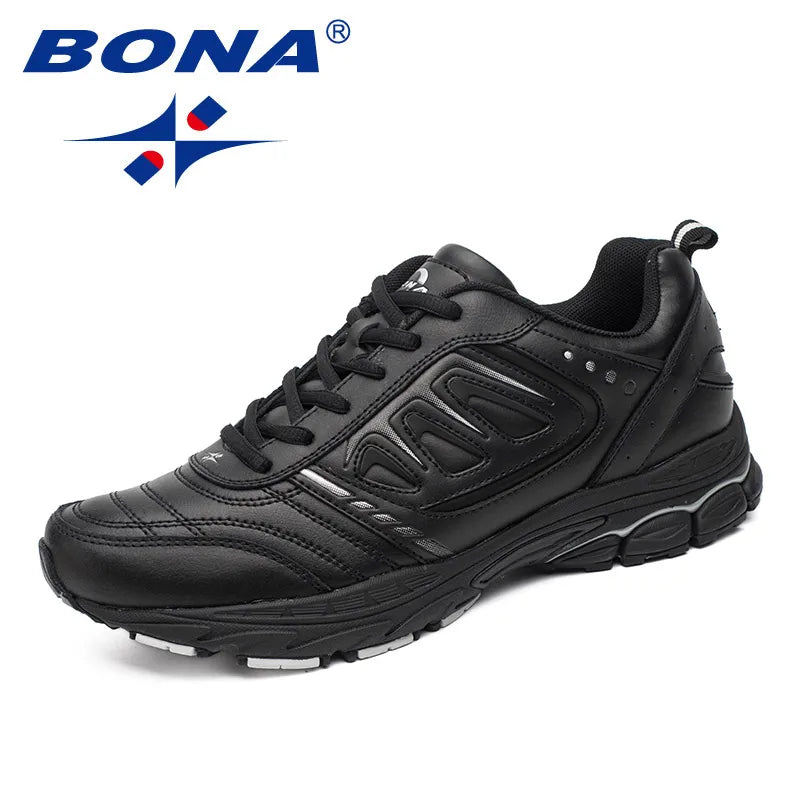 Manufacturer   BONA New Style Men Running Shoes Ourdoor Jogging Trekking Sneakers Lace Up Athletic Shoes Comfortable Light Soft    Sneakers
