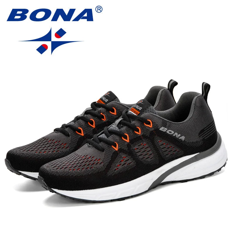 Manufacturer   BONA Sneakers Men Shoes Sport Mesh Trainers Lightweight Baskets Femme Running Shoes  Outdoor Athletic Shoes Men    Sneakers
