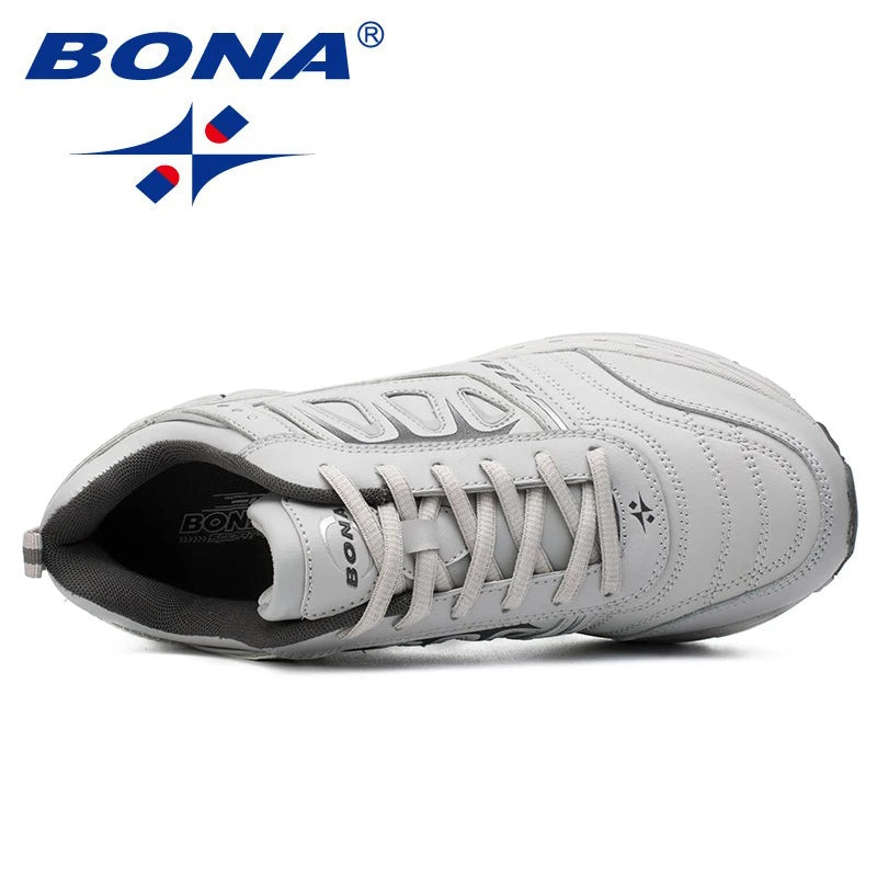 Manufacturer   BONA New Style Men Running Shoes Ourdoor Jogging Trekking Sneakers Lace Up Athletic Shoes Comfortable Light Soft    Sneakers