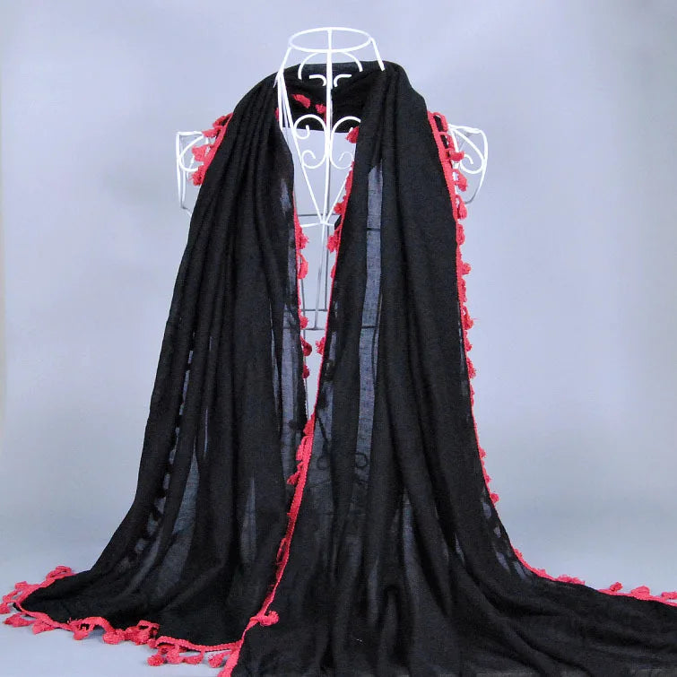 colourful fashion ladies wrap 9 color Large size high quality  classical scarves/scarf shawls muslim hijab Solid