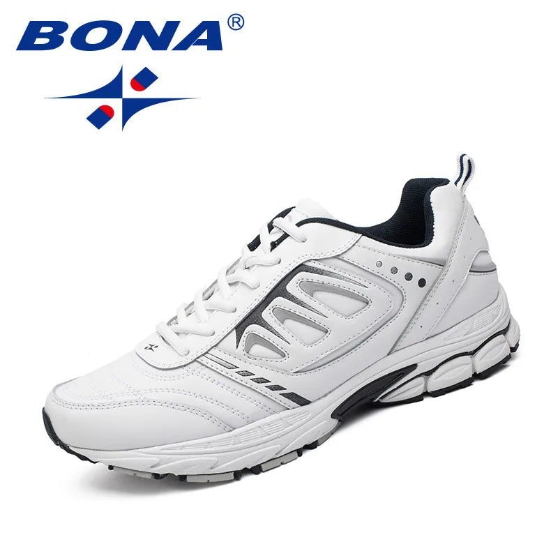 Manufacturer   BONA New Style Men Running Shoes Ourdoor Jogging Trekking Sneakers Lace Up Athletic Shoes Comfortable Light Soft    Sneakers