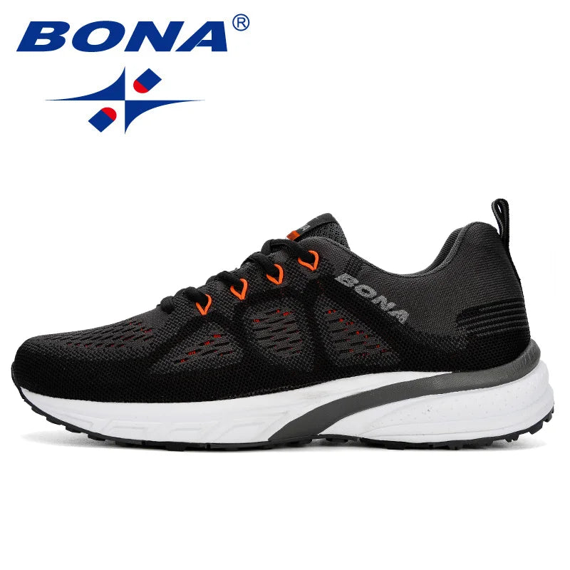 Manufacturer   BONA Sneakers Men Shoes Sport Mesh Trainers Lightweight Baskets Femme Running Shoes  Outdoor Athletic Shoes Men    Sneakers