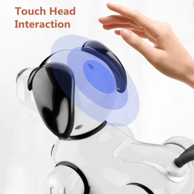 Electric RC Robot dog Touch &2.4G Remote Control Pet Dog Dance Singing Program Sleep Like Baby Gnawing Bone VS Walk Dinosaur Toy