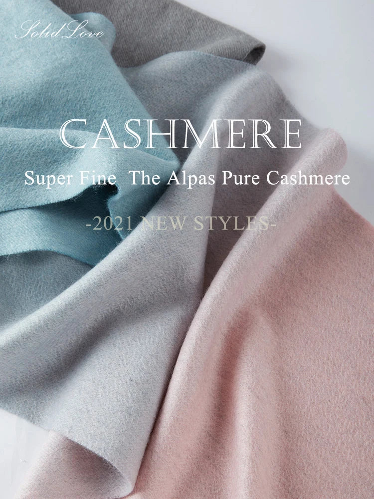New Women Cashmere scarf Shawl Wrap  Gradient Color Winter Autumn Warm Fashion Ladies Pashmina 100% Cashmere Scarf ongolia