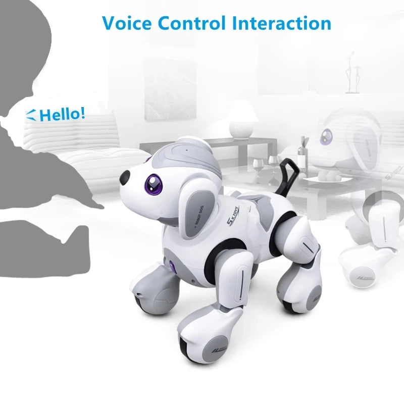 High Simulation RC Pet Dog Singing Dancing Walking Shake Head Intelligent Animal Robot Toy Touch Control Dog Kid Friend Pet Toys