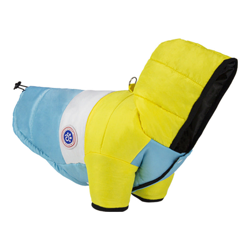 new pet clothing thickened warm dog clothes autumn and winter pet jacket pet vest wholesale  dog toy