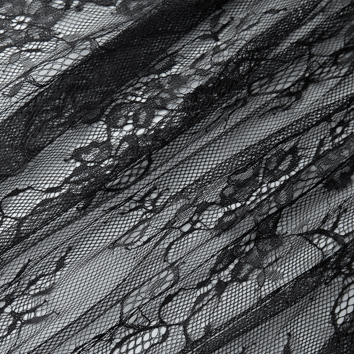 Black lace long skirt European and American summer new sexy perspective niche temperament skirt  dress