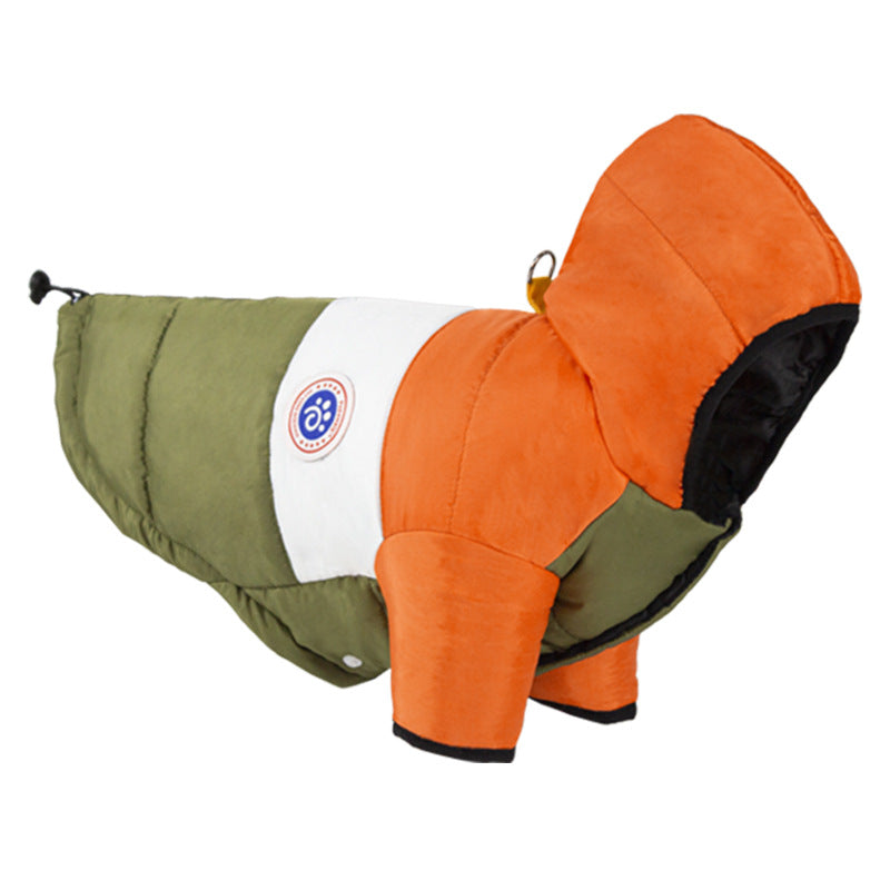 new pet clothing thickened warm dog clothes autumn and winter pet jacket pet vest wholesale  dog toy