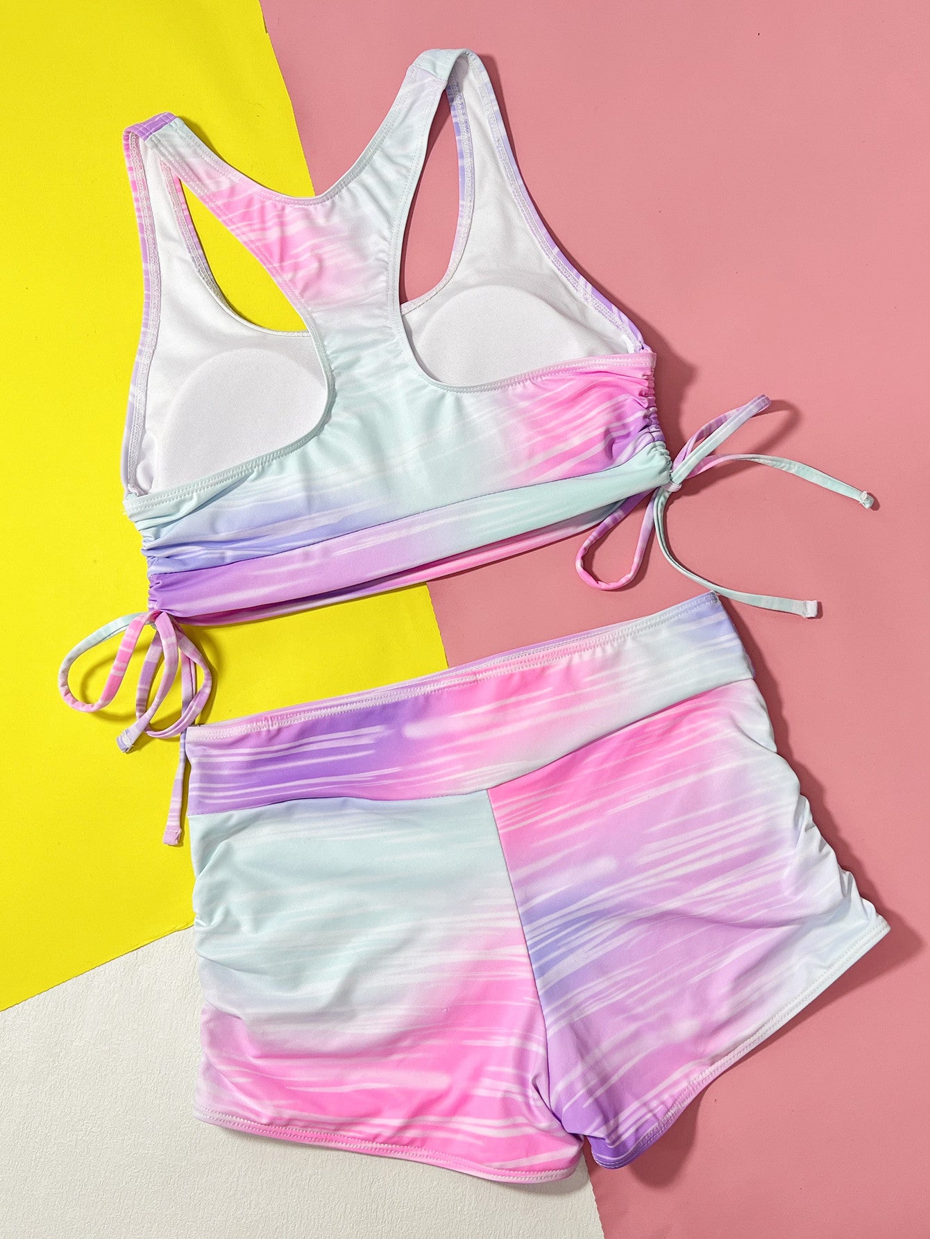 New European and American swimsuits hot bikini women's split swimsuit swimsuit yoga clothes