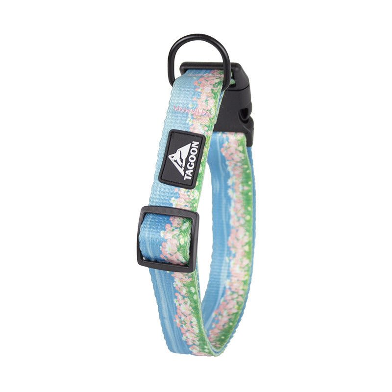 Popular dog leash, retractable dog collar, Rizhao Jinshan thickened nylon anti-bite leash  dog  toy