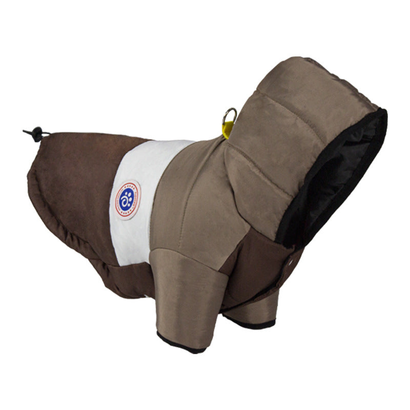 new pet clothing thickened warm dog clothes autumn and winter pet jacket pet vest wholesale  dog toy