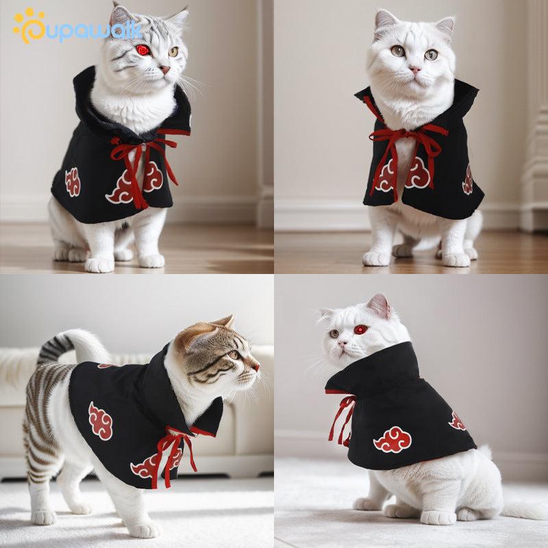 New spot kitten clothes animation cos drag cute cat cape cat dog general pet clothes wholesale cat toy dog toy