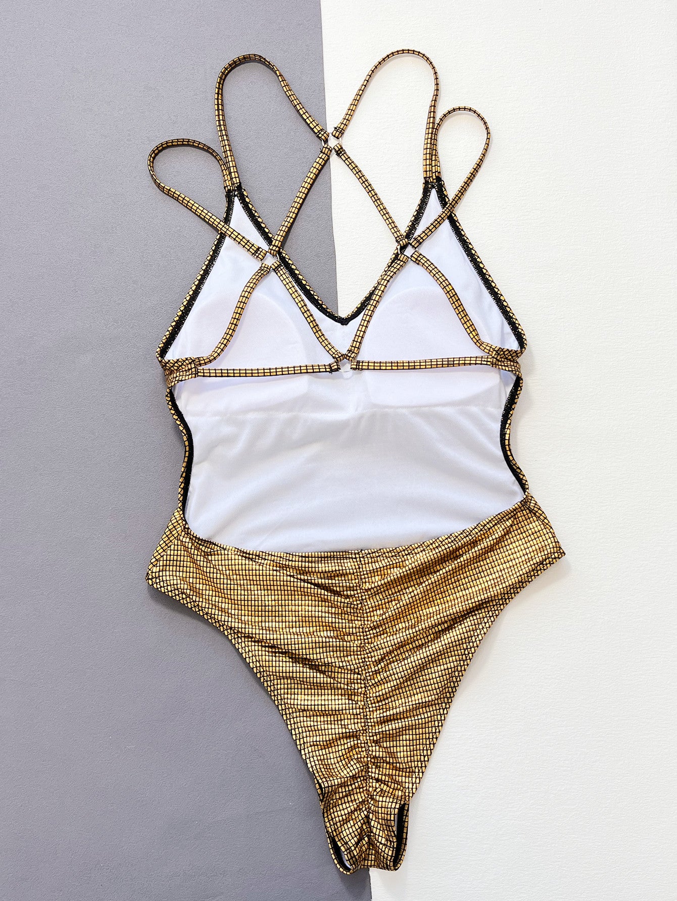 One-piece swimsuit European and American sexy swimsuit  cross-border bikini