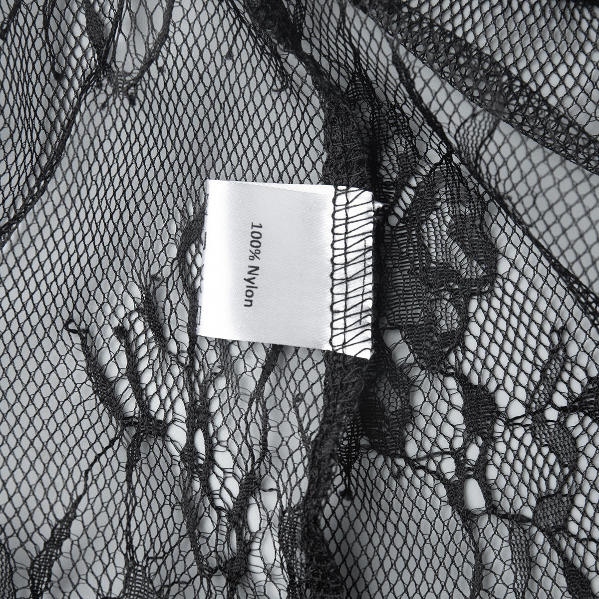 Black lace long skirt European and American summer new sexy perspective niche temperament skirt  dress