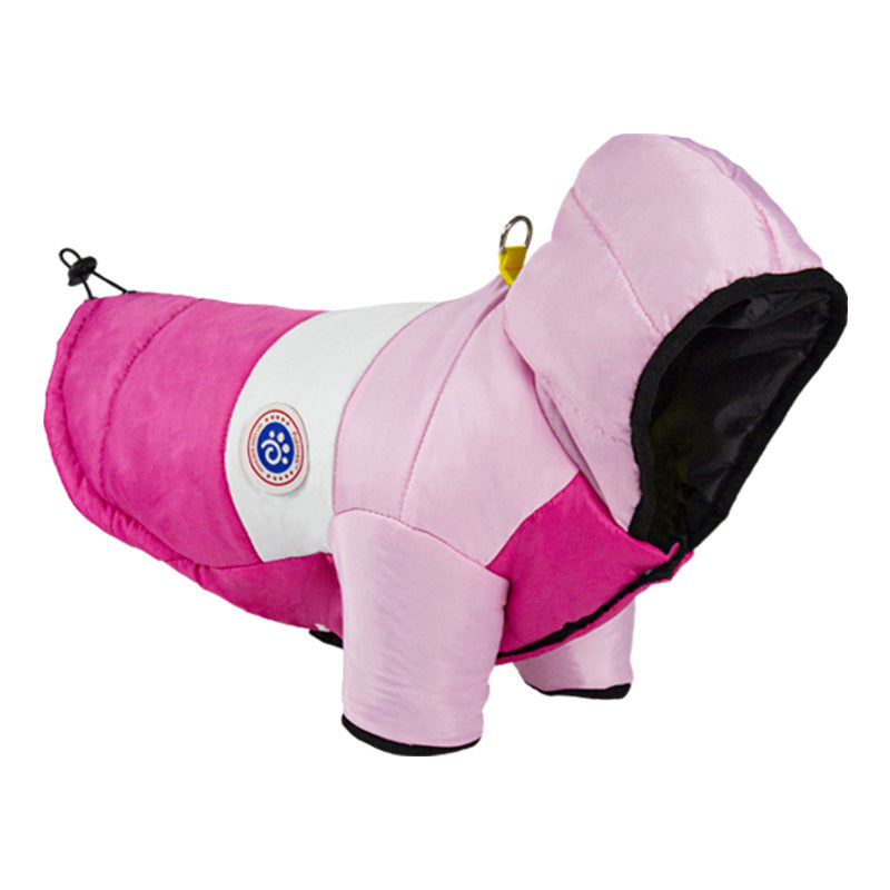 new pet clothing thickened warm dog clothes autumn and winter pet jacket pet vest wholesale  dog toy