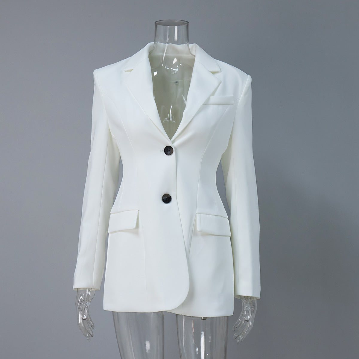 Slim suit women's spring V-neck waist thin suit advanced ins commuter blazer women  suits
