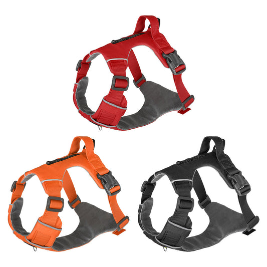 New vest-type anti-break-free pet chest strap, wear-resistant hand, medium and large dog dog leash dog toy
