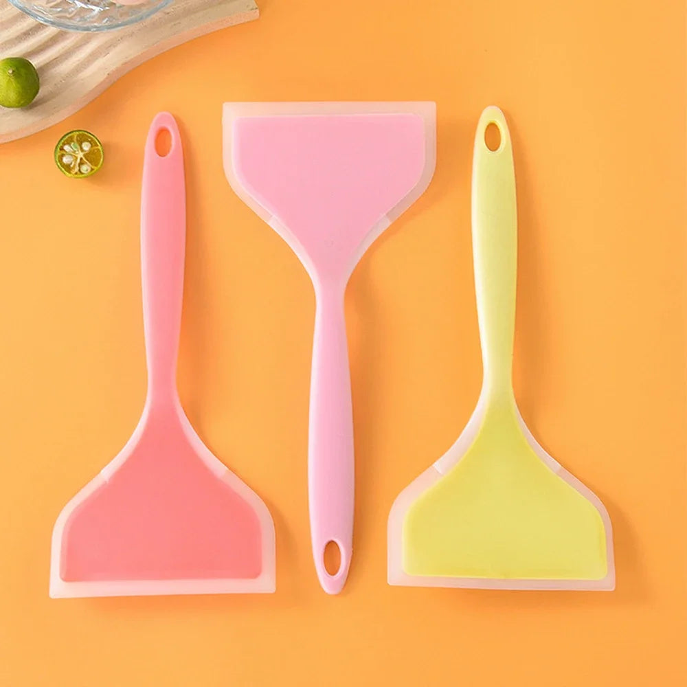 Manufacturer   1PC Silicone Spatula Wide Mouth Non-stick Scraper Steak Beef Egg Cooking Spatula Pancake Baking Tools Kitchen Cooking Shovel   kitchen gadgets