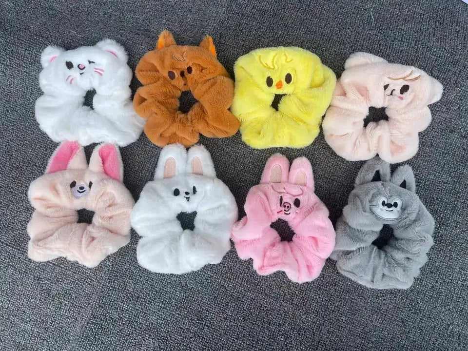 New KPOP Skzoo Plush Keychain Korean Ide Pendant Toy Keychain Fan Collection Giftsol Felix HyunJin Jisung Plush Cartoon