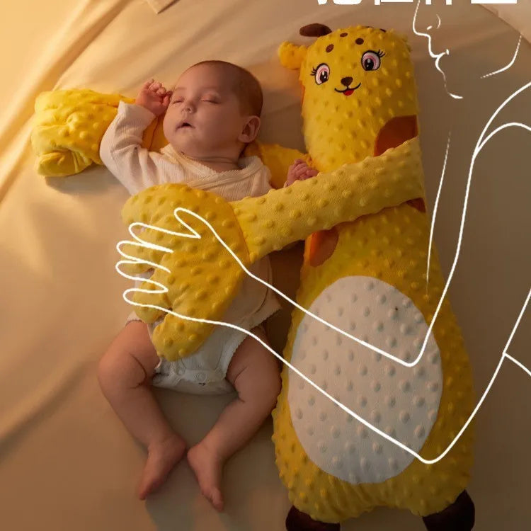Big White Goose Baby Exhaust Pillow Soothes Baby, Soothes Baby's Palm, Baby Sleeps On Its Own Soothes Baby Baby Doll Sleeps Well   toy
