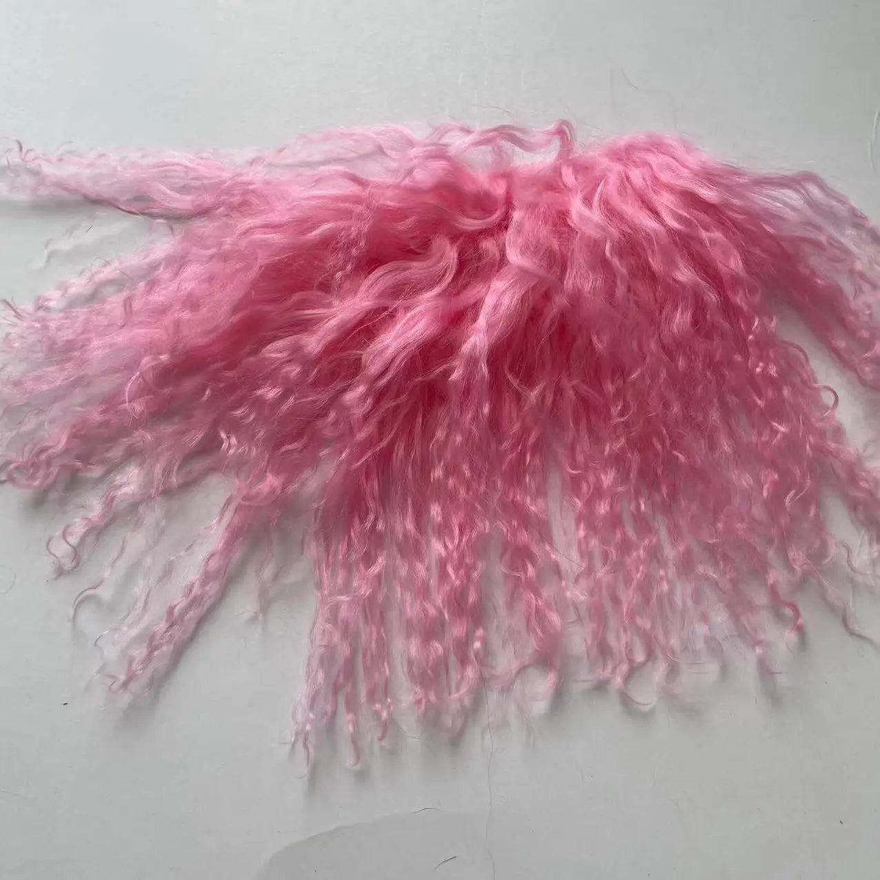 Real Mongolian Sheep Fur Shawl Real Fur Scarf Laarge Fluffy Thick Winter Scarves Woman Fashion Coat Collar Overcoat Accessories