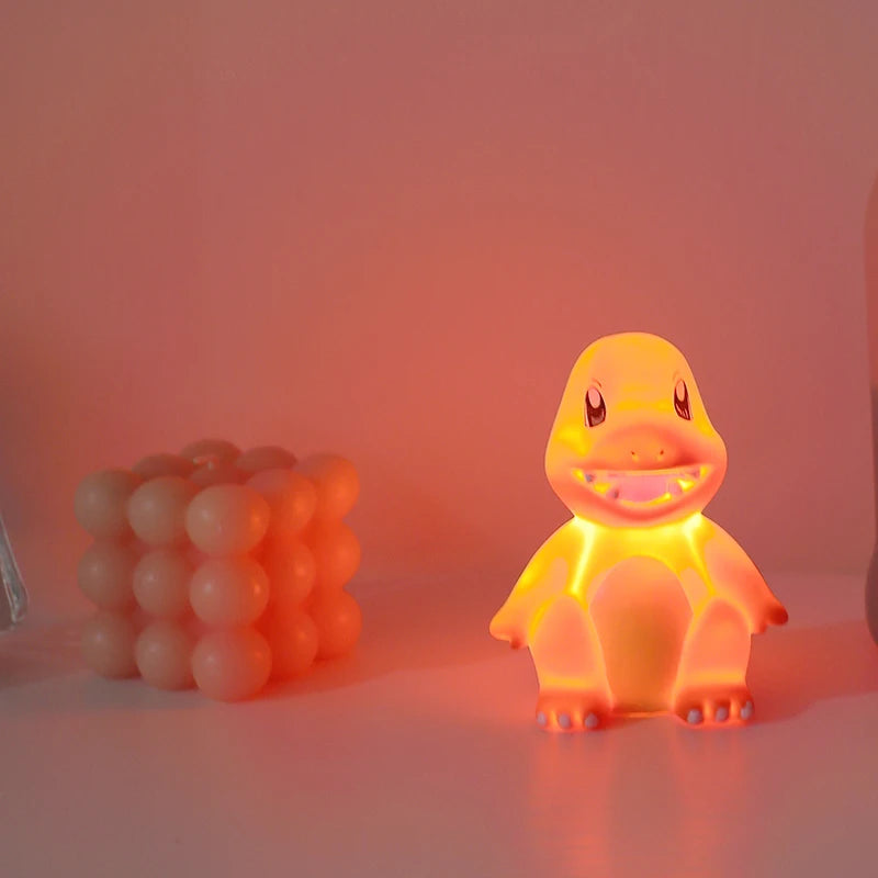 Pikachu Night Light Glowing Children Toy Pokemon Pikachu Cute Bedside Lamp Children's Birthday Christmas Present