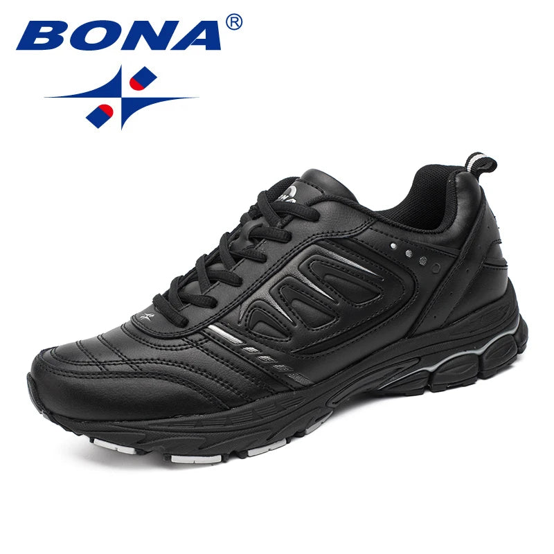 Manufacturer   BONA New Style Men Running Shoes Ourdoor Jogging Trekking Sneakers Lace Up Athletic Shoes Comfortable Light Soft    Sneakers