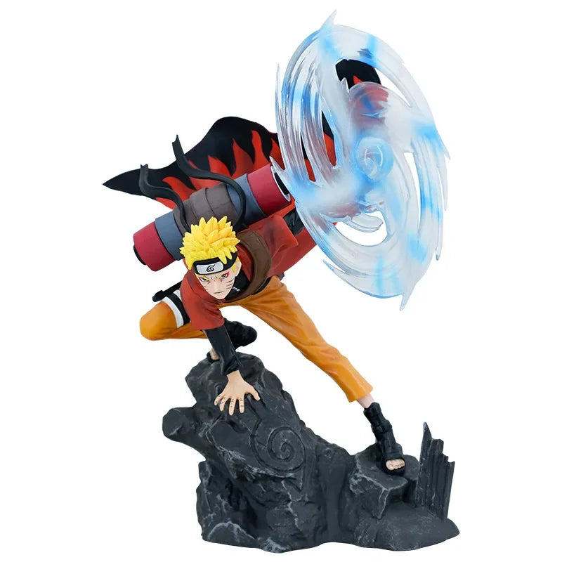 35cm Anime Figure Uzumaki Naruto Skill Release Hyūga Hinata Model Pvc Desktop Ornament Decorations Holiday Gifts Children Toys