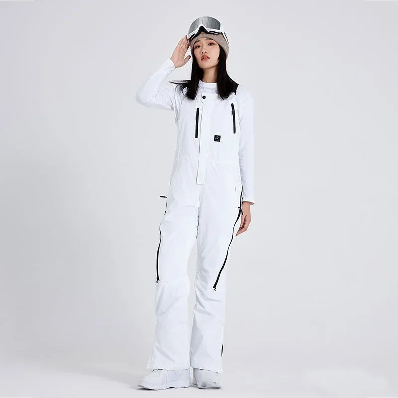 New Women's Outdoor Leisure Loose Sports Snow Pants Men's Single Board Windproof Waterproof Breathable Warm Ski Pant
