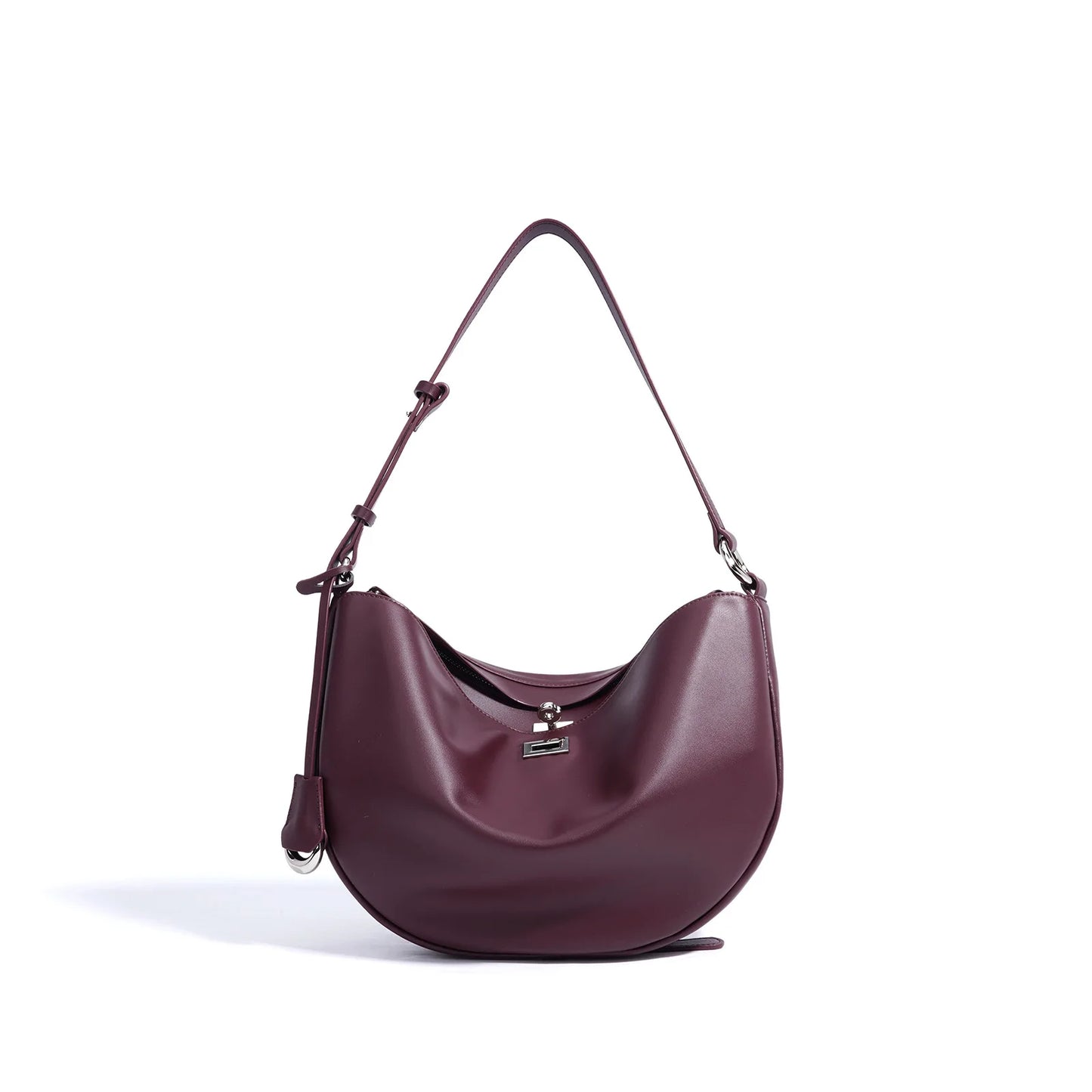 Women's bag new crossbody bag design high-end shoulder simple real leather women's handbag classic fashion high quality bag