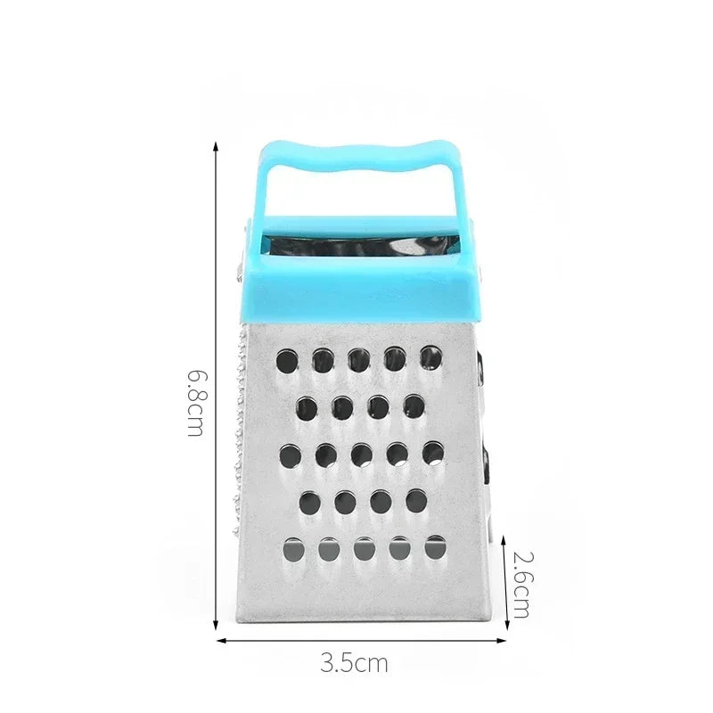 Manufacturer   Mini Stainless Steel Four-Sided Cucumber Grater Fruit Planer Cheese Slicers Carrot Vegetables Cutter Home Smart Kitchen Gadgets   kitchen gadgets