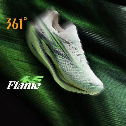 Manufacturer   361 Degrees Flame 4.5 Men's Running Shoes Carbon Plate Breathable Stable Rebound Grippy Durable Marathon Male Sneakers 672532221    Sneakers