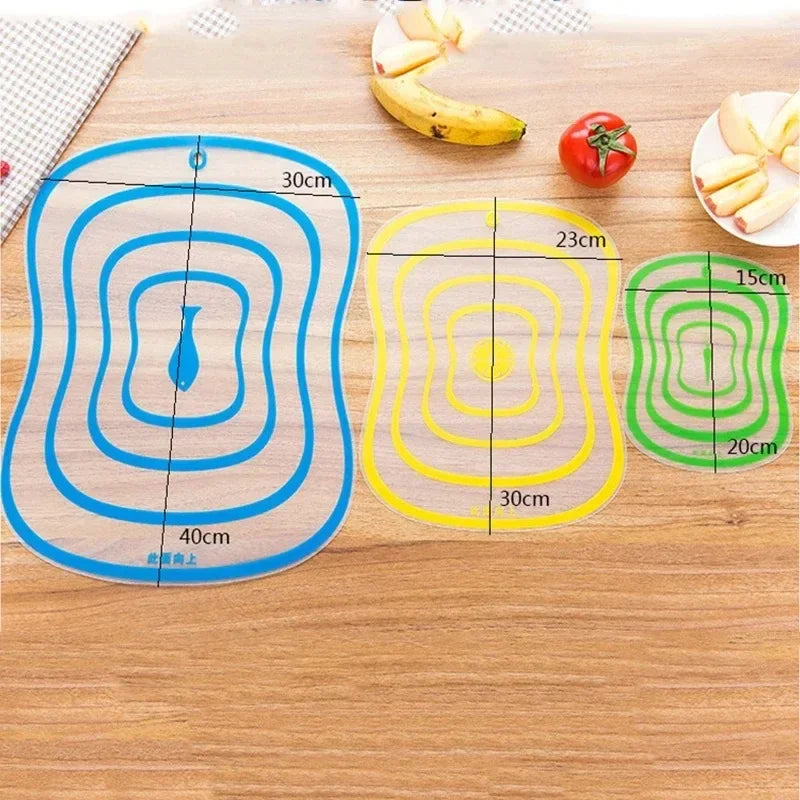 Manufacturer   Chopping Blocks Kithcen Flexible Clear Good Cutting Boards Non-slip Fruit Vegetable Meat Chopping Board Kitchen Table Cutting   kitchen gadgets