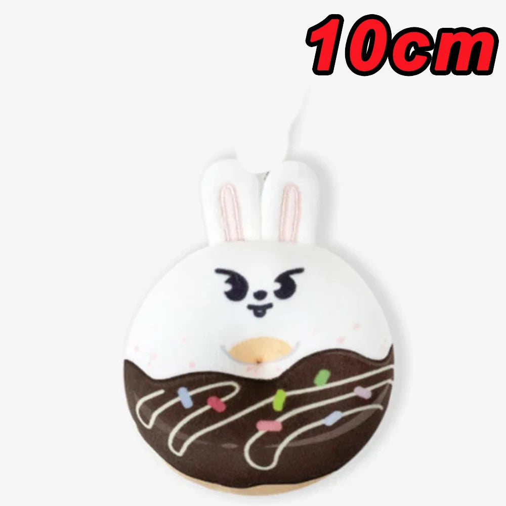 New KPOP Skzoo Plush Keychain Korean Ide Pendant Toy Keychain Fan Collection Giftsol Felix HyunJin Jisung Plush Cartoon