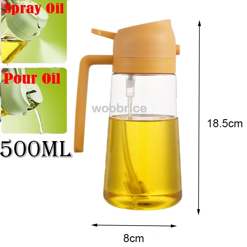 manufacturer  Olive Oil Spray Bottle for Oil Bottle Pouring for Cooking Oil Spices Camping Dispenser with Automatic Lid Spice Shaker   Kitchen gadgets