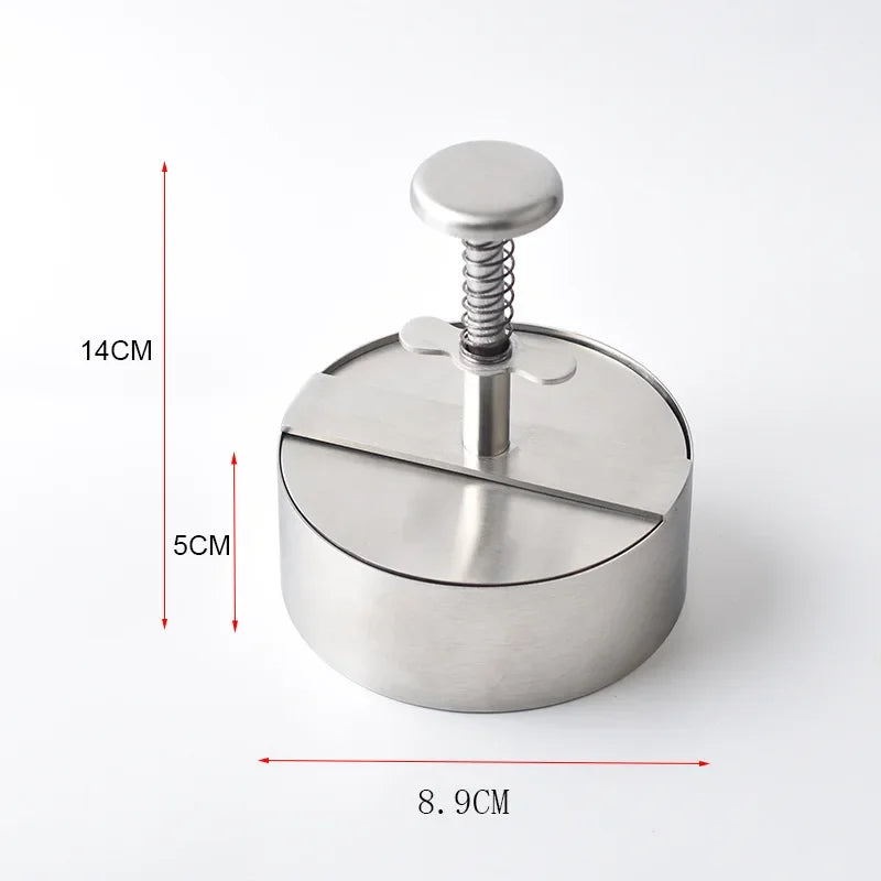 Manufacturer      Hamburger Press Hamburger Patty Maker 304 Stainless Steel Non-Stick Burger Press for Making Meat Patties and Thin Burgers     Kitchen gadgets