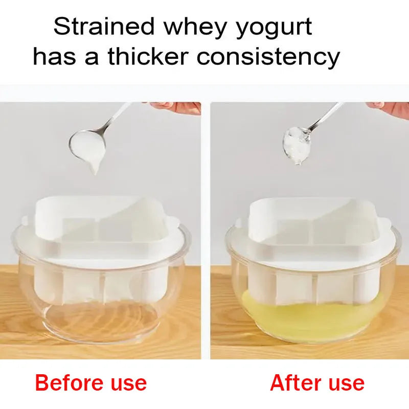 Manufacturer      Whey Separator Large Capacity Coffee Yogurt Filter Reusable Homemade Greek Maker Self-Made Yogurt Strainer Fermentation Box     Kitchen gadgets