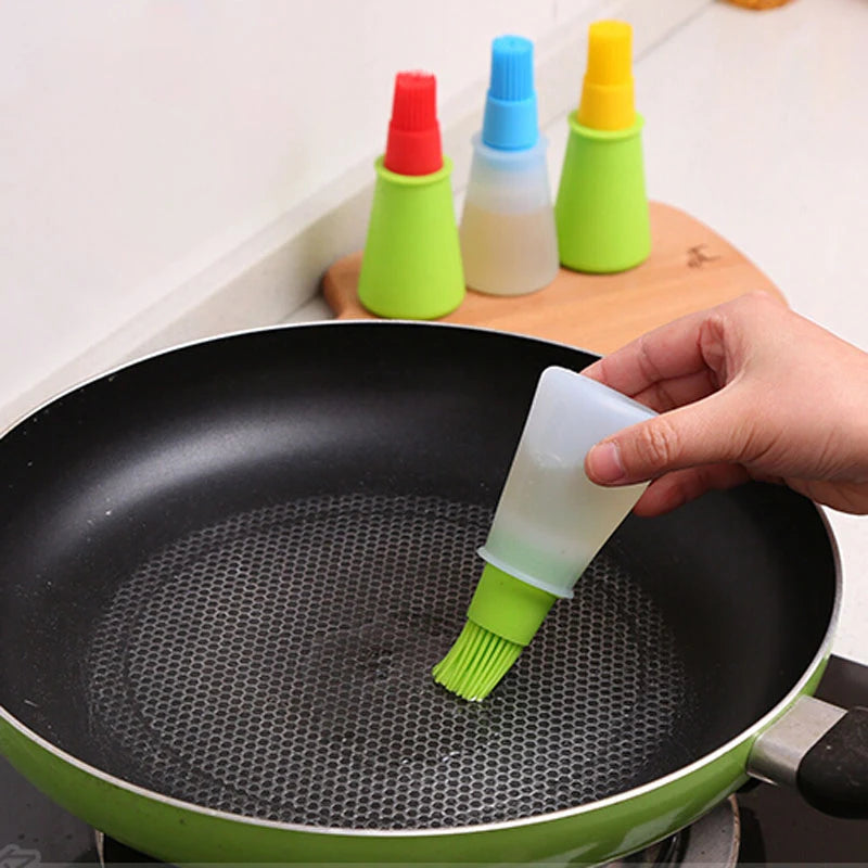manufacturer  Kitchen Accessories Tools Silicone Oil Brush Basting Brushes Cake Butter Bread Pastry Brush Cooking Utensil Kitchen Gadgets BQ.   Kitchen gadgets