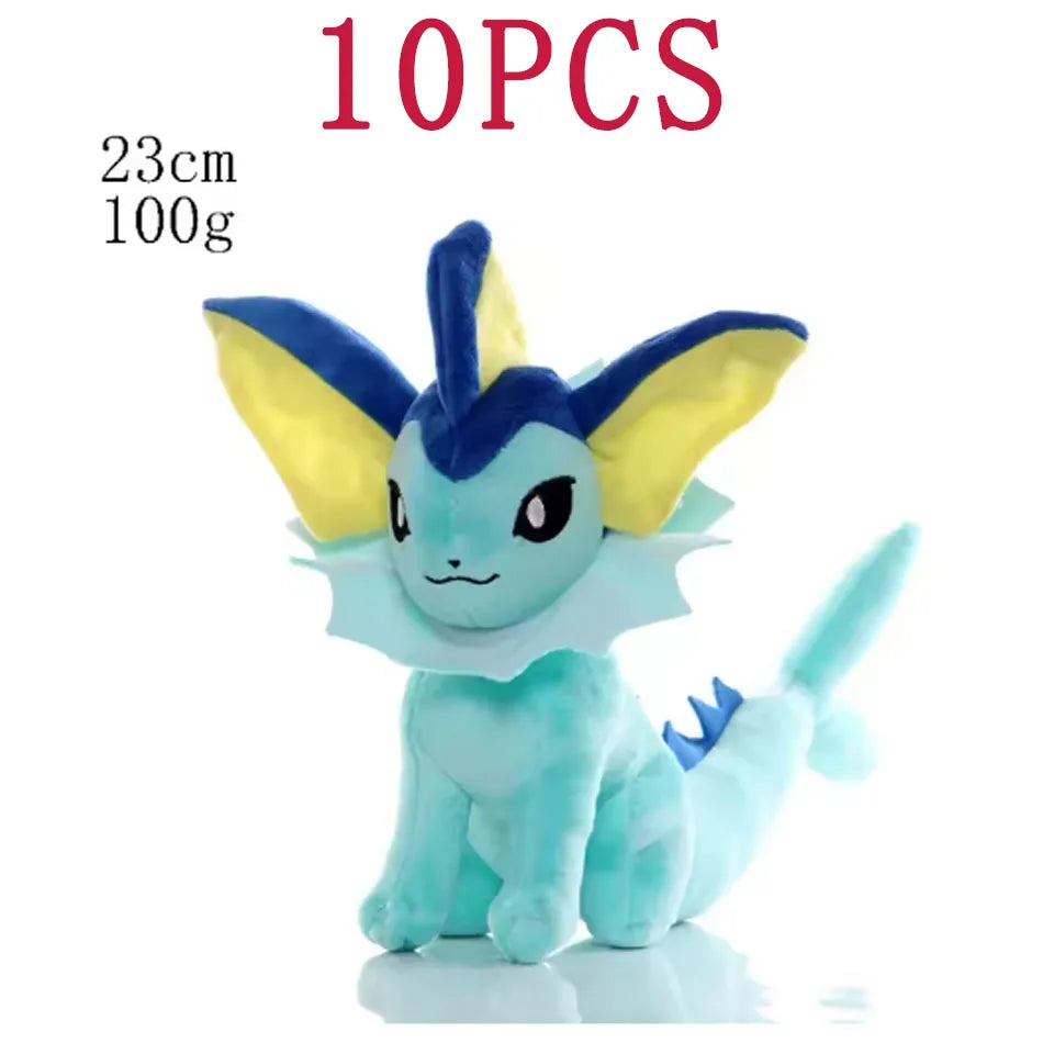 10PCS 20cm Pokemon Stuffed Plush Toy Kawaii Pikachu  Anime Doll Kids Birthday Kawaii Cute Soft Children Stuffed Plush