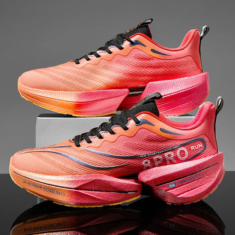 Manufacturer   New Men's Carbon Plate Sneakers Outdoor Soft Sole Mesh Sports Shoes Running Shoes Light Anti-Slip Casual Couple Tennis Shoes    Sneakers