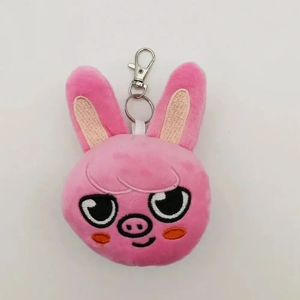 New KPOP Skzoo Plush Keychain Korean Ide Pendant Toy Keychain Fan Collection Giftsol Felix HyunJin Jisung Plush Cartoon