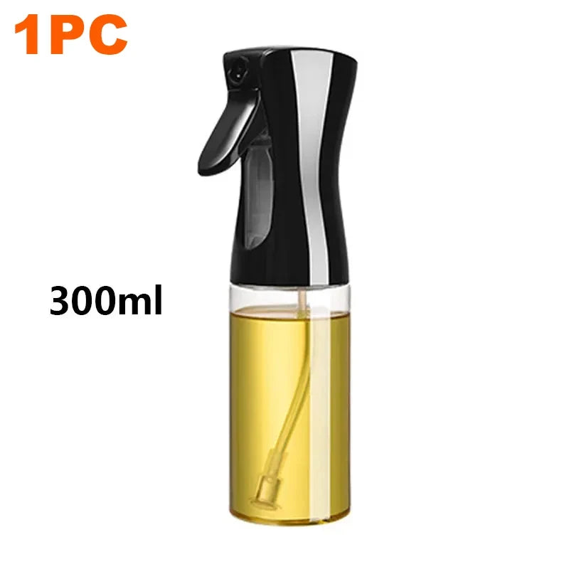 manufacturer  200/300/500ml Oil Spray Bottle BBQ Cooking Olive Oil Sprayer Plastic Baking Oil Spray Empty Bottle Vinegar Bottle Or  Oil brush   Kitchen gadgets