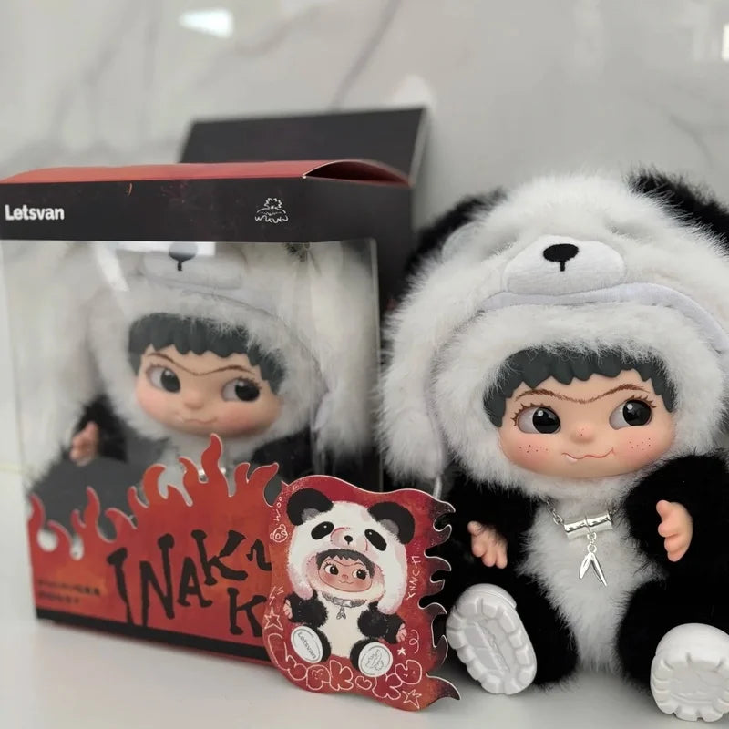 17/38cm Instock Wakuku Pangdada Panda Limited Edition Blind Box Celebrity Tide Play Collectible Toy Bags Hanging Decoration Gift
