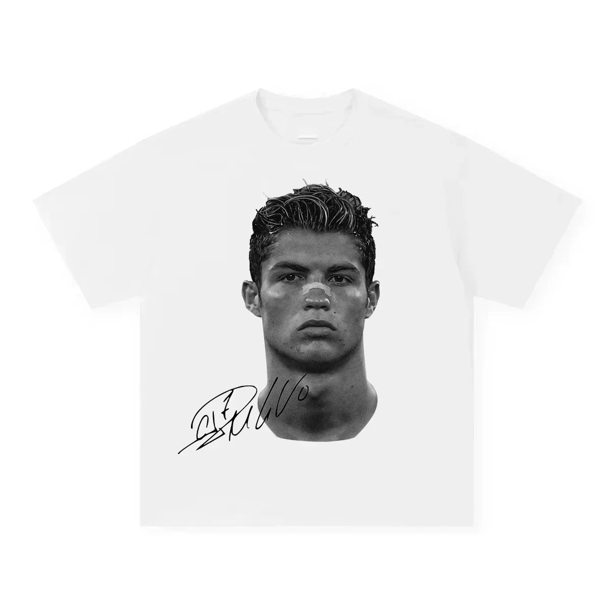 Neymar American Football Star Print Short-sleeved T-shirts Men Women Clothing Athleisure Print Fashion Casual Tee